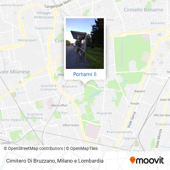 Mappa Cimitero Di Bruzzano