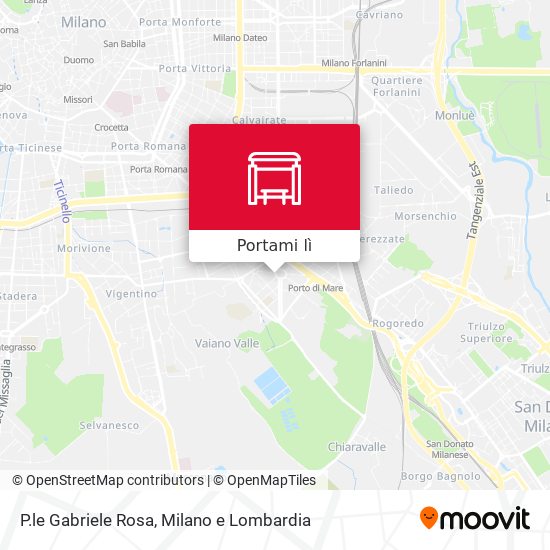 Mappa P.le Gabriele Rosa