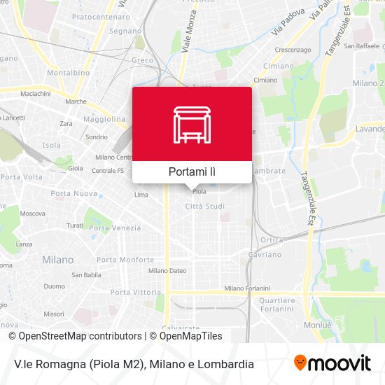 Mappa V.le Romagna (Piola M2)