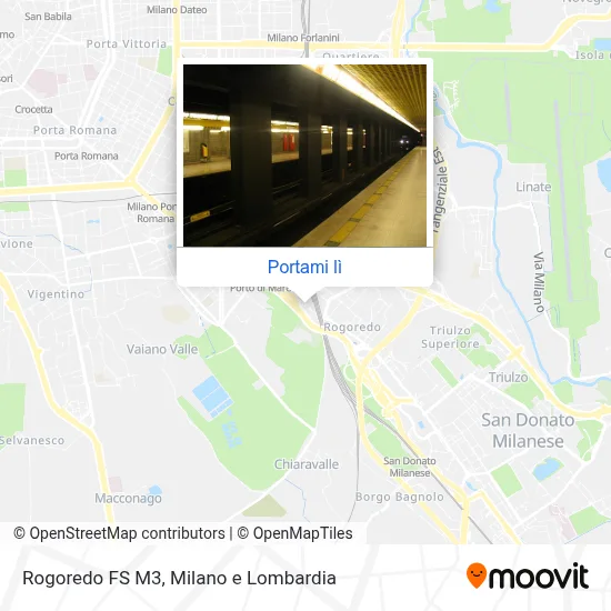 Mappa Rogoredo FS M3