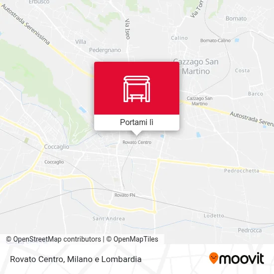 Mappa Rovato Centro