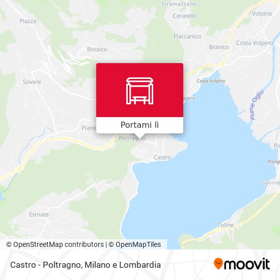 Mappa Castro - Poltragno