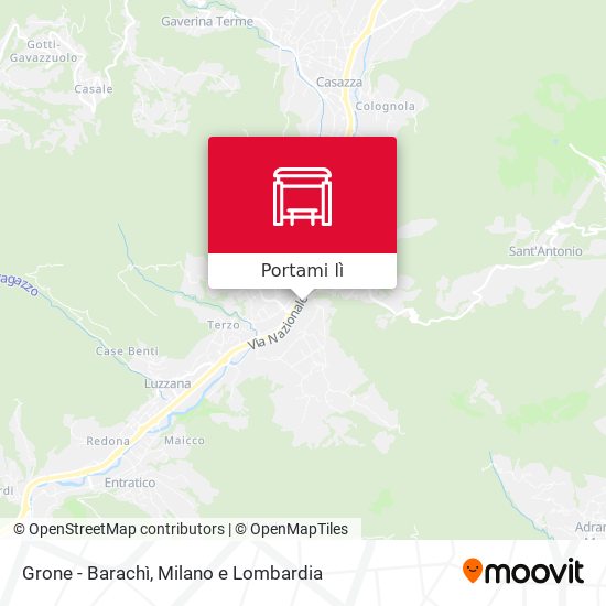 Mappa Grone - Barachì