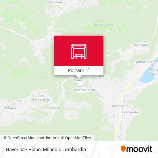 Mappa Gaverina - Piano