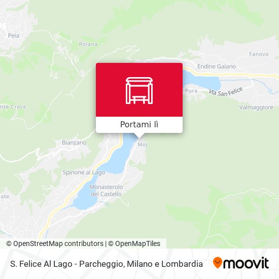 Mappa S. Felice Al Lago - Parcheggio