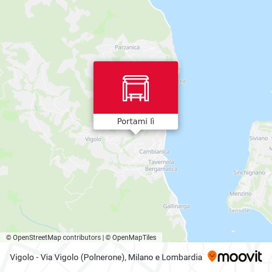 Mappa Vigolo - Via Vigolo (Polnerone)