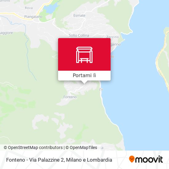 Mappa Fonteno - Via Palazzine 2