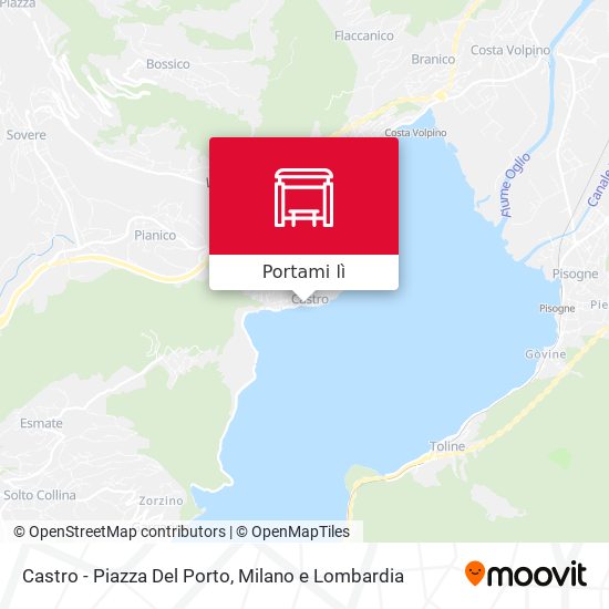 Mappa Castro - Piazza Del Porto