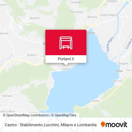 Mappa Castro - Stabilimento Lucchini