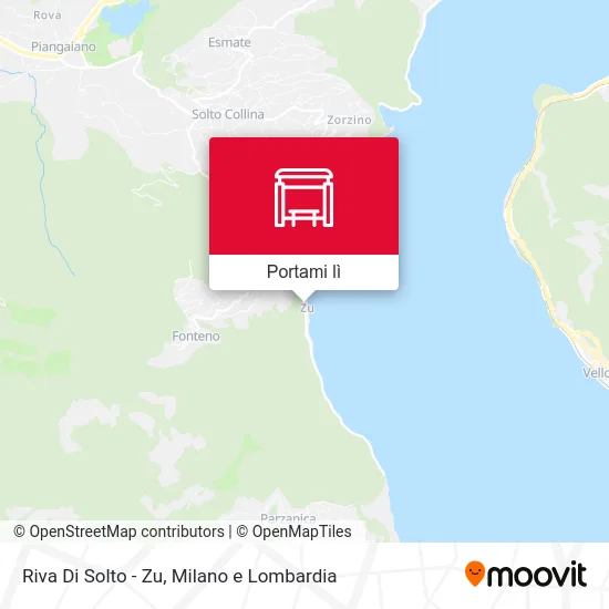 Mappa Riva Di Solto - Zu