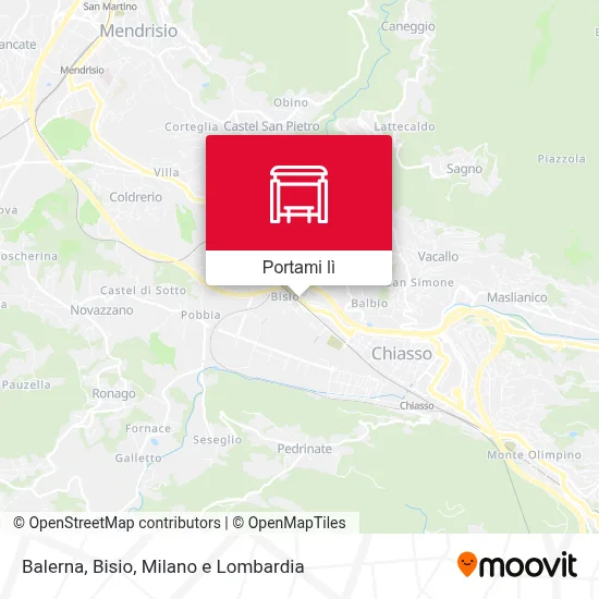Mappa Balerna, Bisio