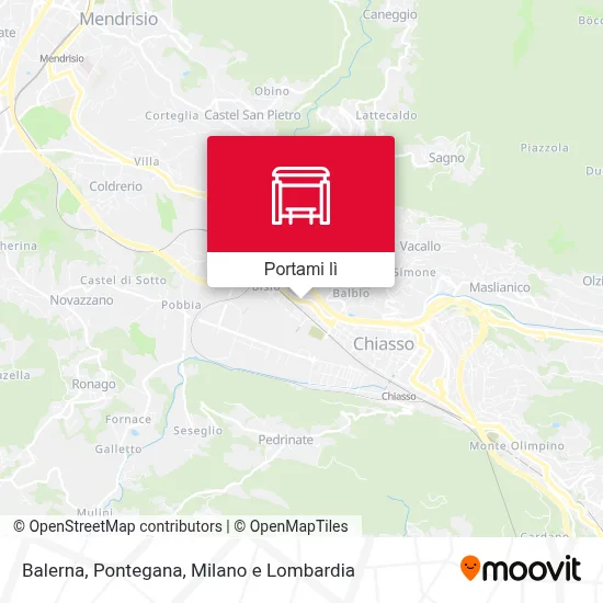 Mappa Balerna, Pontegana
