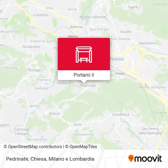 Mappa Pedrinate, Chiesa