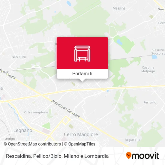 Mappa Rescaldina, Pellico/Bixio