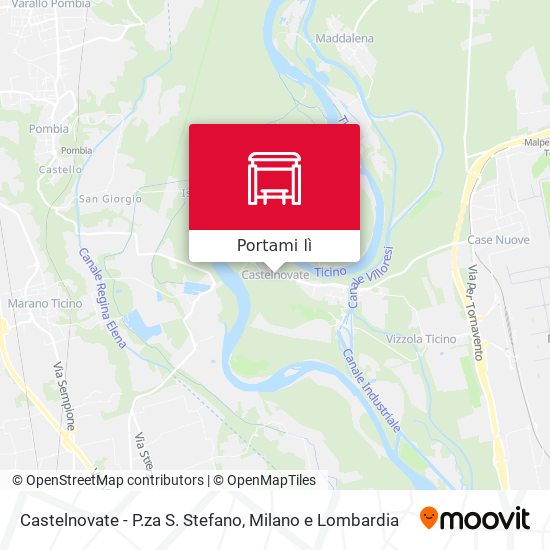 Mappa Castelnovate - P.za S. Stefano