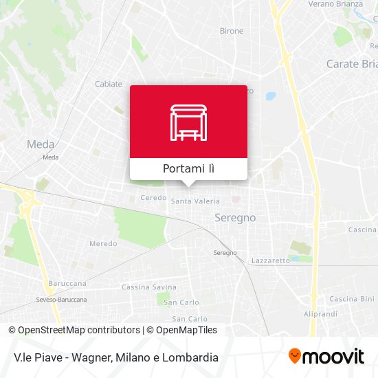 Mappa V.le Piave - Wagner