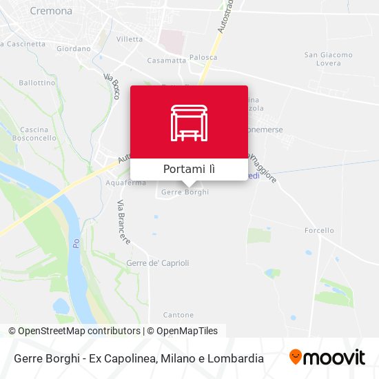 Mappa Gerre Borghi -  Ex Capolinea