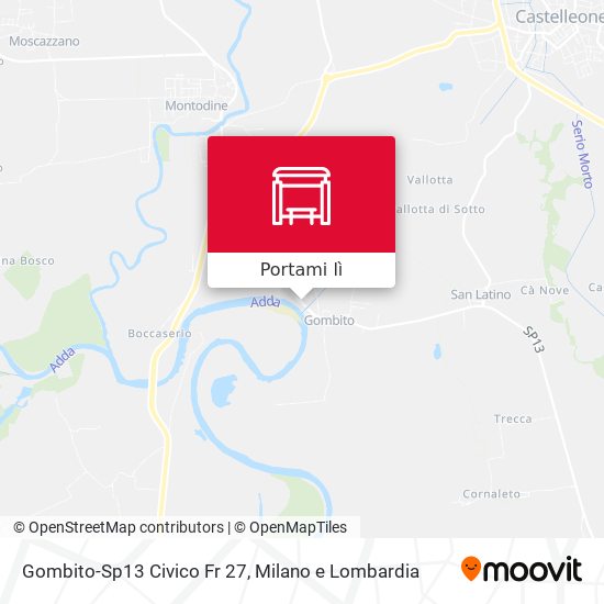 Mappa Gombito-Sp13 Civico Fr 27