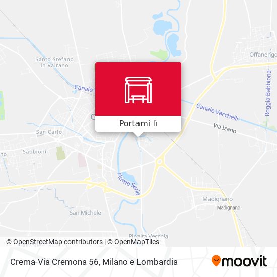 Mappa Crema-Via Cremona 56