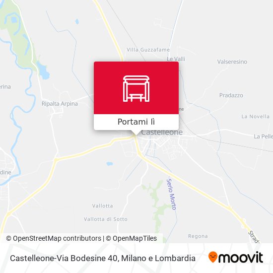 Mappa Castelleone-Via Bodesine 40