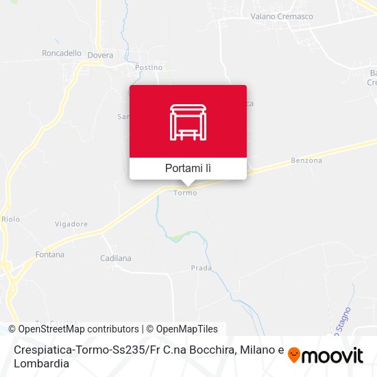 Mappa Crespiatica-Tormo-Ss235 / Fr C.na Bocchira
