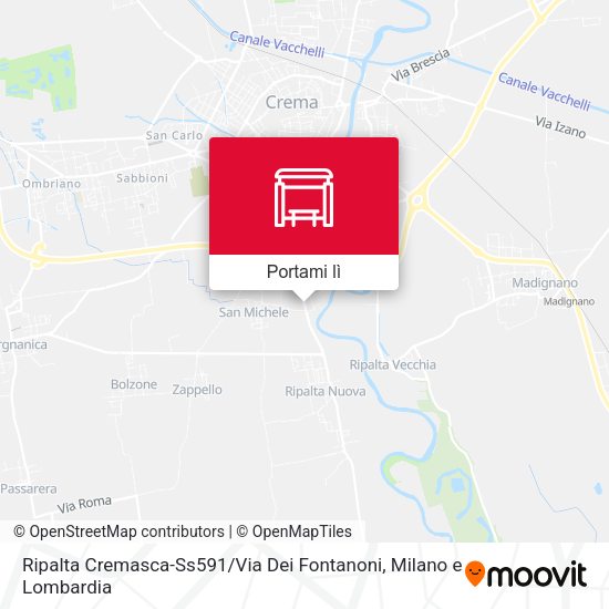 Mappa Ripalta Cremasca-Ss591 / Via Dei Fontanoni