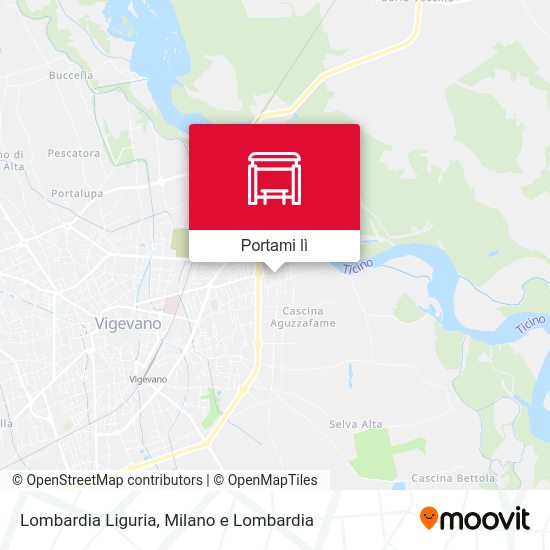 Mappa Lombardia Liguria