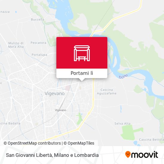 Mappa San Giovanni Libertà