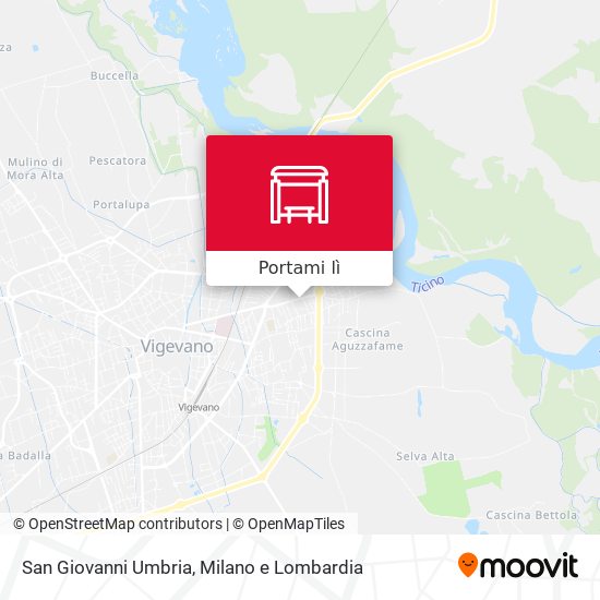 Mappa San Giovanni Umbria