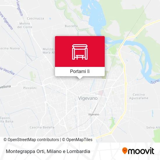 Mappa Montegrappa Orti