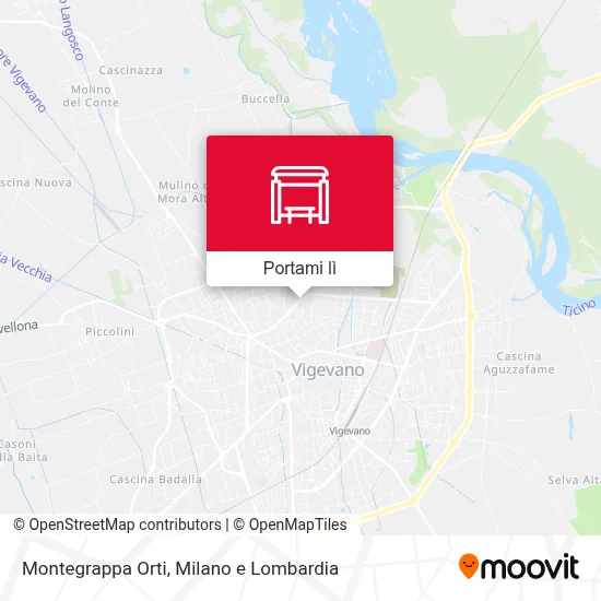 Mappa Montegrappa Orti