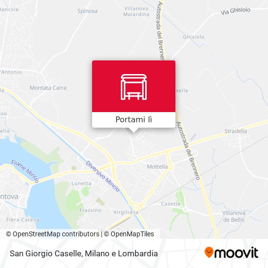 Mappa San Giorgio Caselle