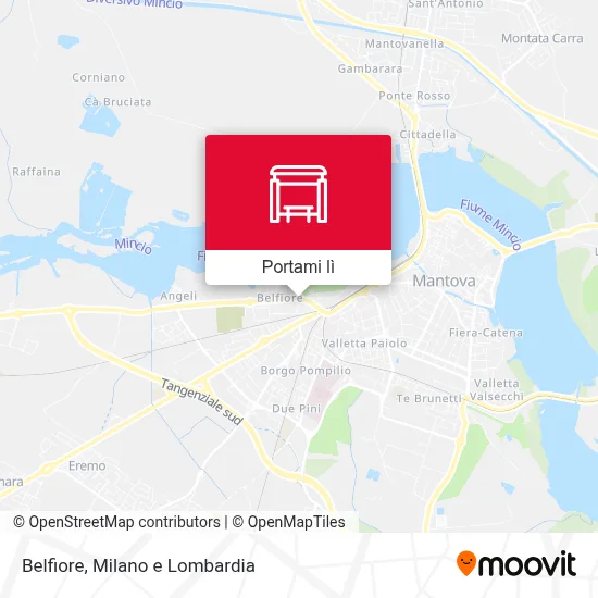 Mappa Belfiore