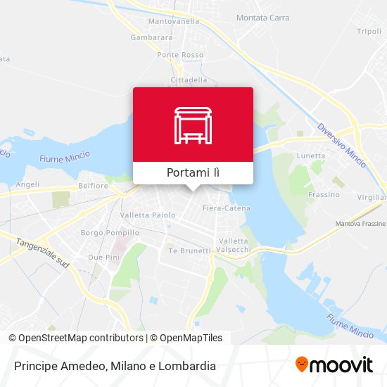 Mappa Principe Amedeo