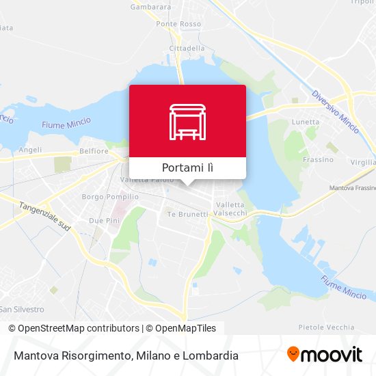 Mappa Mantova Risorgimento