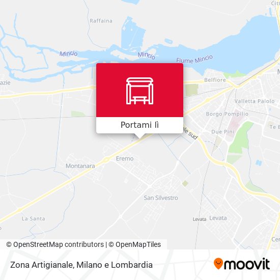 Mappa Zona Artigianale