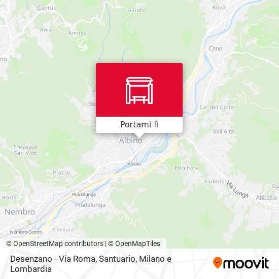 Mappa Desenzano - Via Roma, Santuario