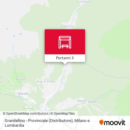 Mappa Grandellino - Provinciale (Distributore)