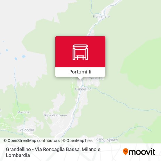 Mappa Grandellino - Via Roncaglia Bassa