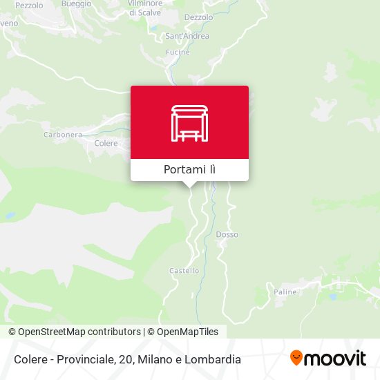 Mappa Colere - Provinciale, 20