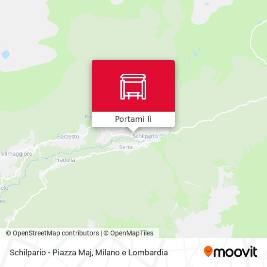 Mappa Schilpario - Piazza Maj