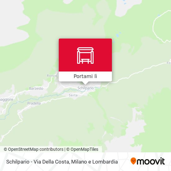 Mappa Schilpario - Via Della Costa