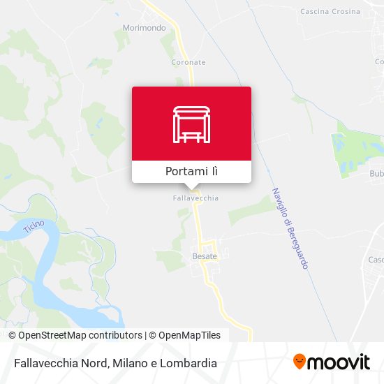 Mappa Fallavecchia Nord
