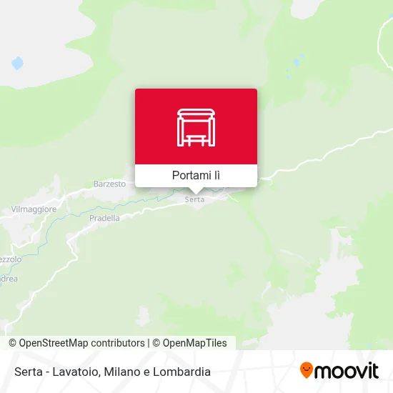 Mappa Serta - Lavatoio