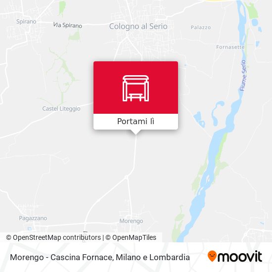 Mappa Morengo - Cascina Fornace