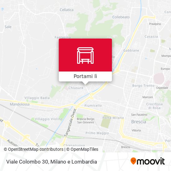 Mappa Viale Colombo 30
