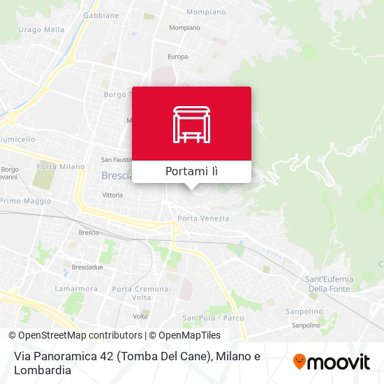 Mappa Via Panoramica 42 (Tomba Del Cane)