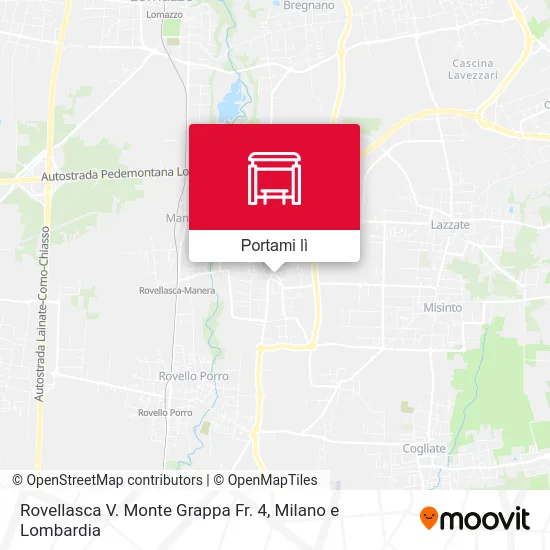 Mappa Rovellasca V. Monte Grappa Fr. 4