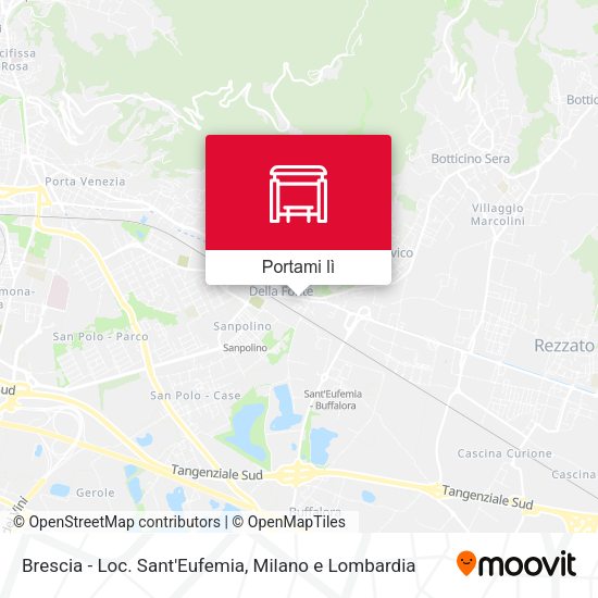 Mappa Brescia - Loc. Sant'Eufemia