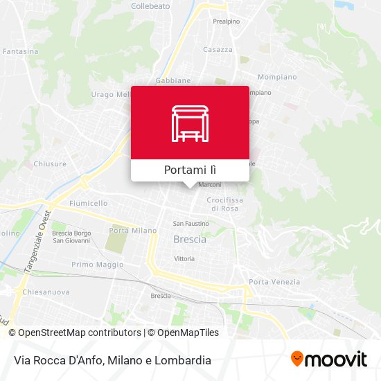 Mappa Via Rocca D'Anfo
